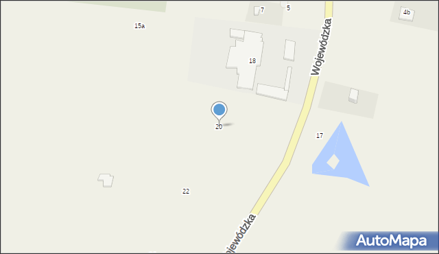 Duninowo, Wojewódzka, 20, mapa Duninowo