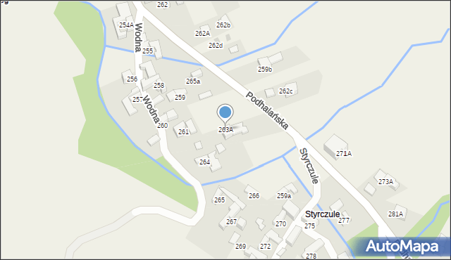 Dzianisz, Wodna, 15, mapa Dzianisz