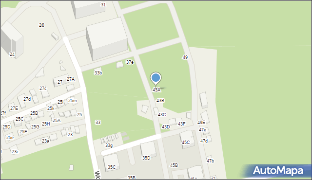 Dziwnówek, Wolności, 43A, mapa Dziwnówek