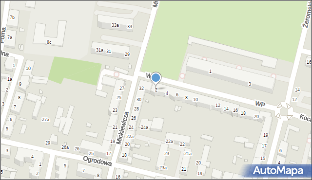 Elbląg, Wojska Polskiego, 2, mapa Elbląga