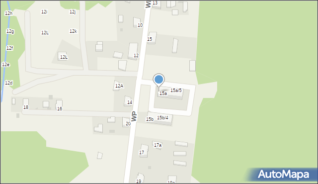 Gądków Wielki, Wojska Polskiego, 15a/1, mapa Gądków Wielki