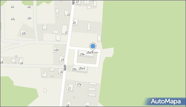 Gądków Wielki, Wojska Polskiego, 15a/6, mapa Gądków Wielki