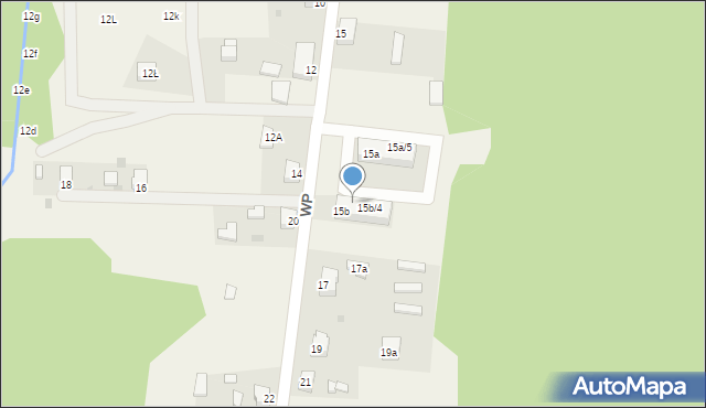 Gądków Wielki, Wojska Polskiego, 15b/2, mapa Gądków Wielki
