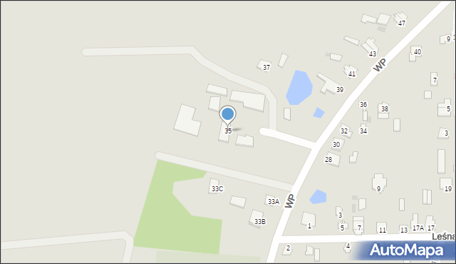 Glinojeck, Wojska Polskiego, 35, mapa Glinojeck