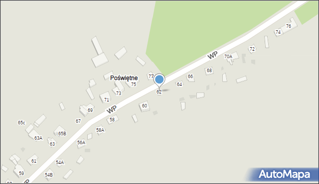 Glinojeck, Wojska Polskiego, 62, mapa Glinojeck