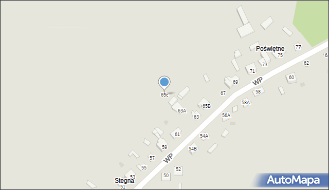 Glinojeck, Wojska Polskiego, 65c, mapa Glinojeck