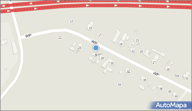 Gogolin, Wojska Polskiego, 26, mapa Gogolin