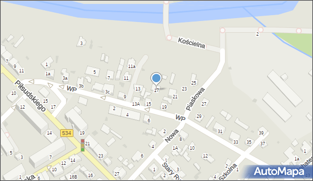 Golub-Dobrzyń, Wojska Polskiego, 17, mapa Golub-Dobrzyń