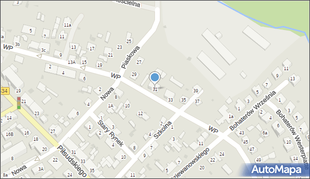 Golub-Dobrzyń, Wojska Polskiego, 31, mapa Golub-Dobrzyń