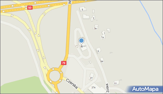 Góra Kalwaria, Wojska Polskiego, 35, mapa Góra Kalwaria