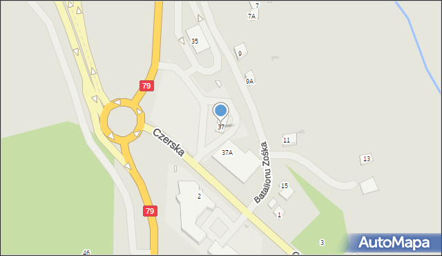 Góra Kalwaria, Wojska Polskiego, 37, mapa Góra Kalwaria