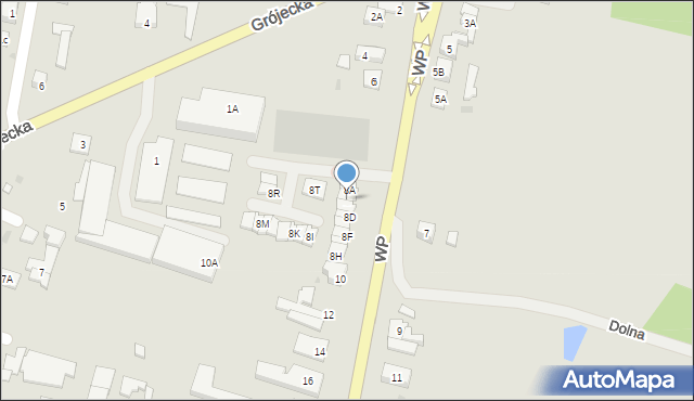 Góra Kalwaria, Wojska Polskiego, 8B, mapa Góra Kalwaria