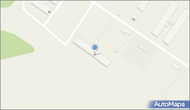 Górzyca, Wolności, 57, mapa Górzyca