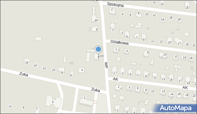 Gowarczów, Wojska Polskiego, 8, mapa Gowarczów