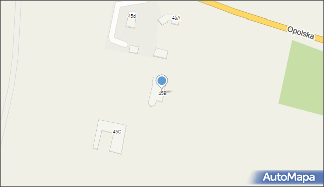 Grabów, Wojska Polskiego, 45B, mapa Grabów