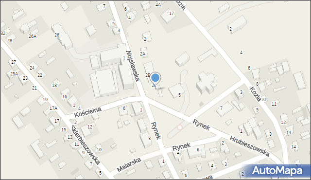 Grabowiec, Wojsławska, 2d, mapa Grabowiec