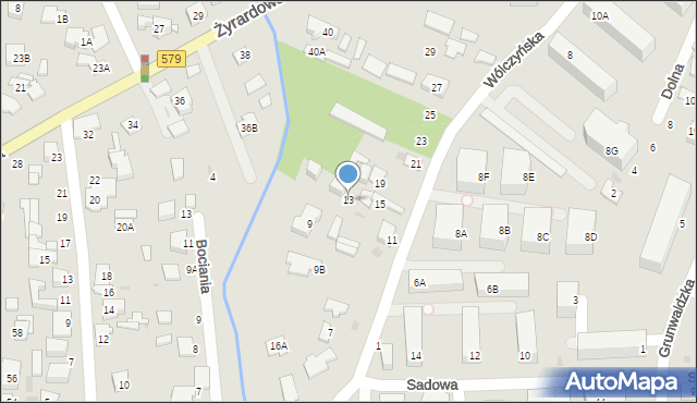 Grodzisk Mazowiecki, Wólczyńska, 13, mapa Grodzisk Mazowiecki