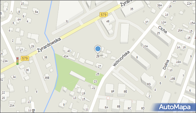 Grodzisk Mazowiecki, Wólczyńska, 29, mapa Grodzisk Mazowiecki