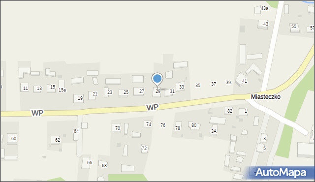 Horyniec-Zdrój, Wojska Polskiego, 29, mapa Horyniec-Zdrój