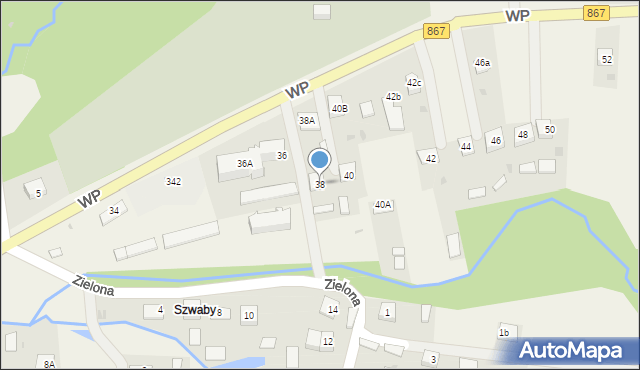 Horyniec-Zdrój, Wojska Polskiego, 38, mapa Horyniec-Zdrój