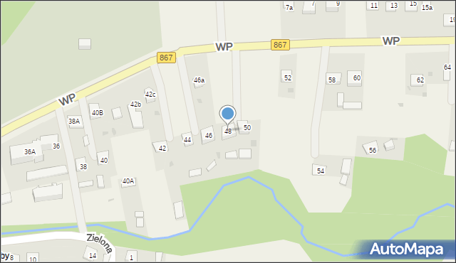 Horyniec-Zdrój, Wojska Polskiego, 48, mapa Horyniec-Zdrój