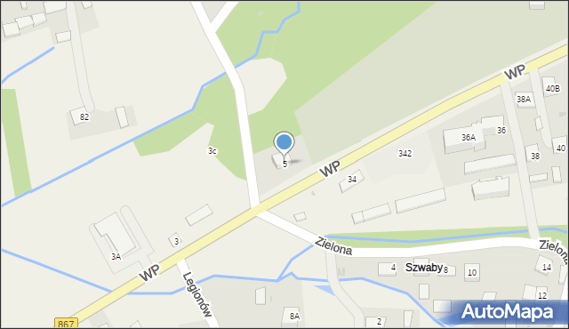 Horyniec-Zdrój, Wojska Polskiego, 5, mapa Horyniec-Zdrój