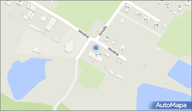 Iława, Wodna, 2, mapa Iława