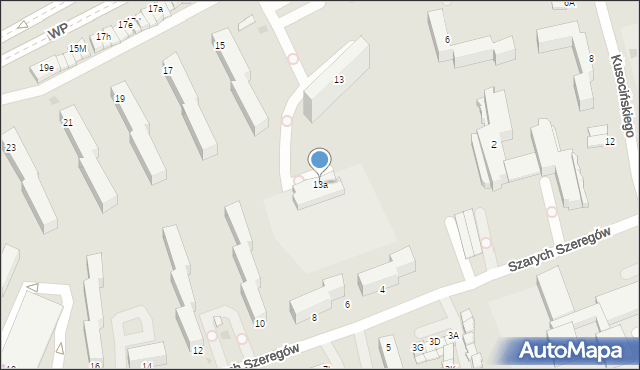 Inowrocław, Wojska Polskiego, 13a, mapa Inowrocławia