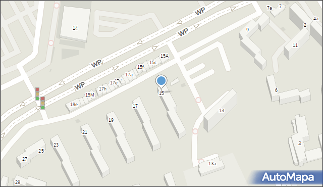 Inowrocław, Wojska Polskiego, 15, mapa Inowrocławia
