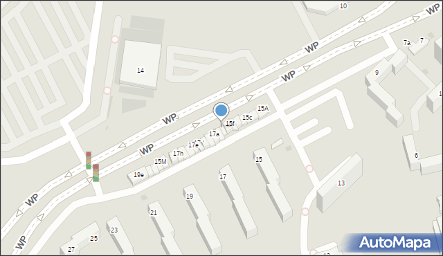 Inowrocław, Wojska Polskiego, 15h, mapa Inowrocławia