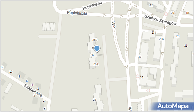 Inowrocław, Wojska Polskiego, 26B, mapa Inowrocławia