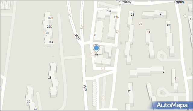 Inowrocław, Wojska Polskiego, 35, mapa Inowrocławia