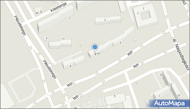 Inowrocław, Wojska Polskiego, 6, mapa Inowrocławia