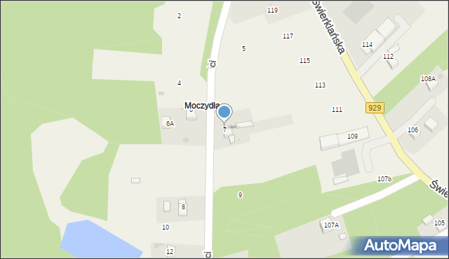 Jankowice, Wolności, 7, mapa Jankowice