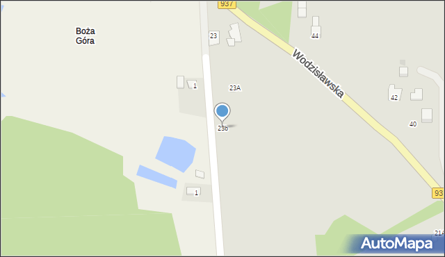 Jastrzębie-Zdrój, Wodzisławska, 23b, mapa Jastrzębie-Zdrój