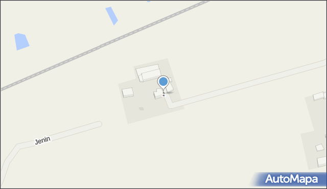 Jenin, Wojska Polskiego, 2, mapa Jenin