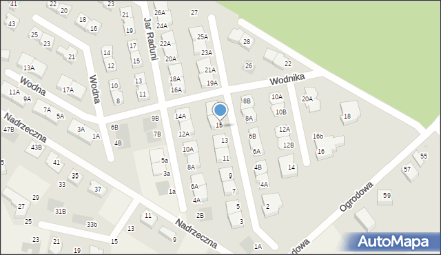 Juszkowo, Wodnika, 15A, mapa Juszkowo