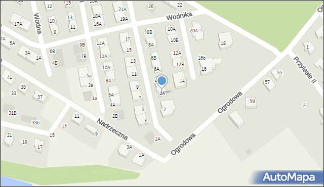 Juszkowo, Wodnika, 4A, mapa Juszkowo