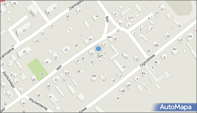 Kałuszyn, Wojska Polskiego, 21a, mapa Kałuszyn