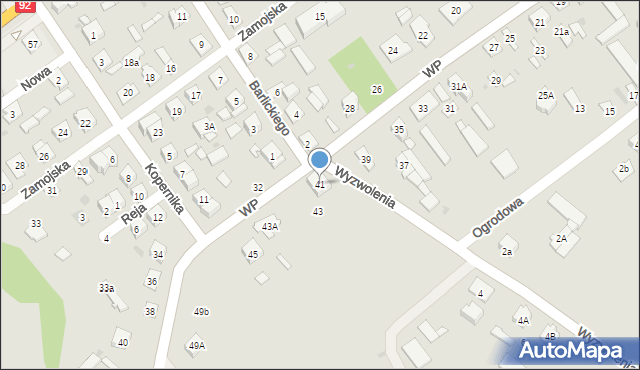 Kałuszyn, Wojska Polskiego, 41, mapa Kałuszyn