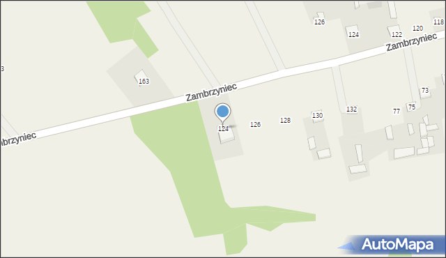 Kamionna, Woźniaka Michała, ks., 124, mapa Kamionna