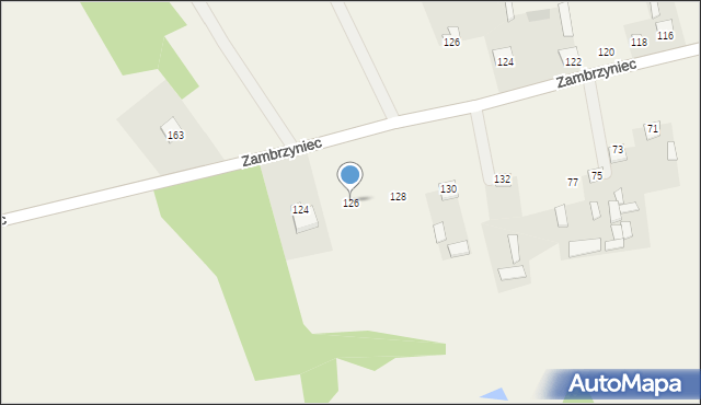 Kamionna, Woźniaka Michała, ks., 126, mapa Kamionna