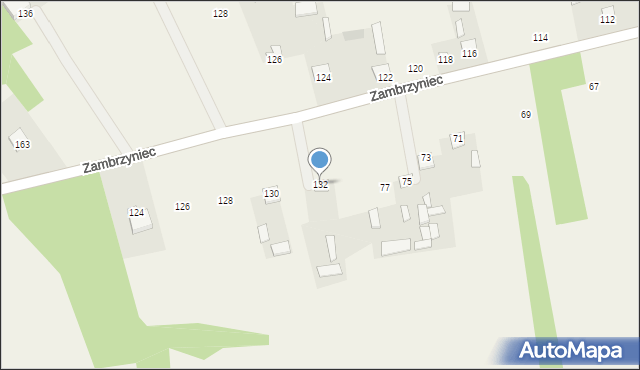 Kamionna, Woźniaka Michała, ks., 132, mapa Kamionna