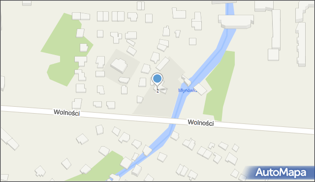 Karczewice, Wolności, 2, mapa Karczewice