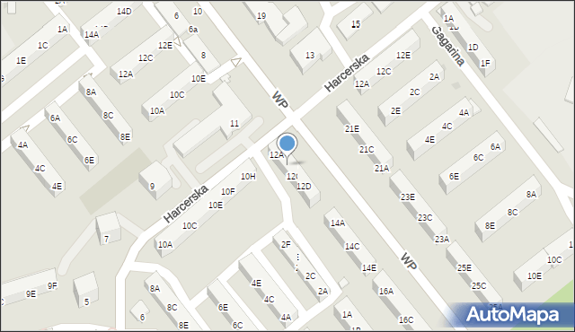 Kędzierzyn-Koźle, Wojska Polskiego, 12B, mapa Kędzierzyna-Koźle