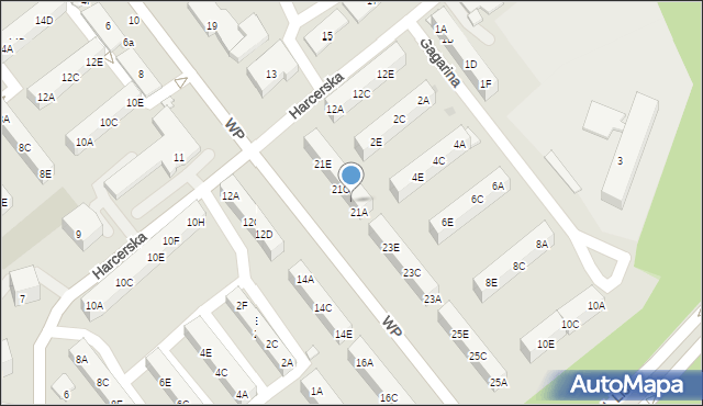 Kędzierzyn-Koźle, Wojska Polskiego, 21B, mapa Kędzierzyna-Koźle