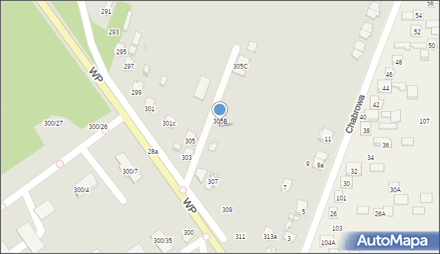 Kielce, Wojska Polskiego, 307b, mapa Kielc