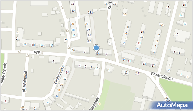 Kietrz, Wojska Polskiego, 10d, mapa Kietrz