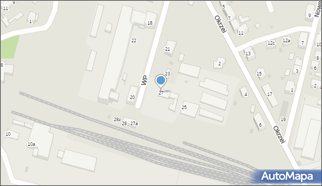 Kietrz, Wojska Polskiego, 27, mapa Kietrz