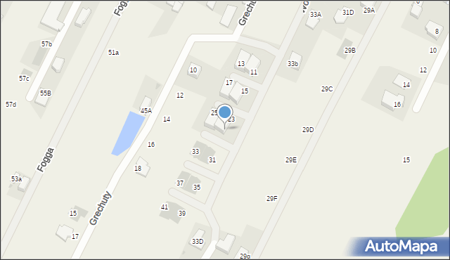 Klaudyn, Wodeckiego Zbigniewa, 27, mapa Klaudyn